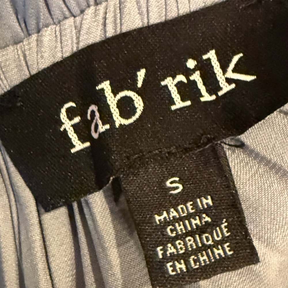 fab'rik Light Blue Pleated Mini Dress - Picture 3 of 9